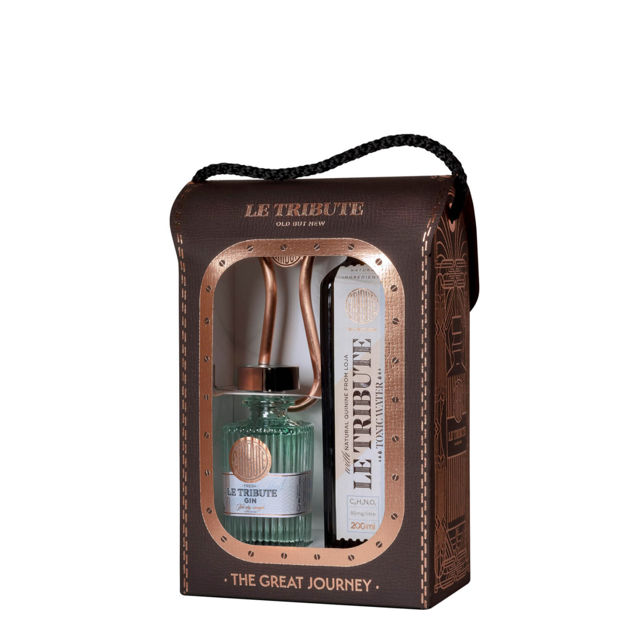 Le Tribute Gin & Tonic Miniatur Premium Pack inkl. Flaschenöffner