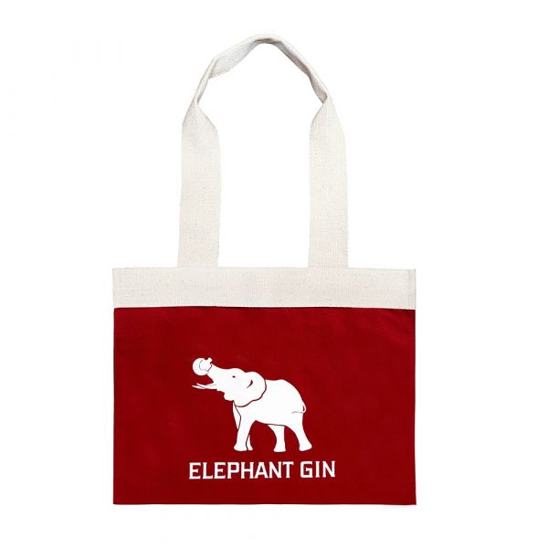 Elephant Gin Stofftasche rot