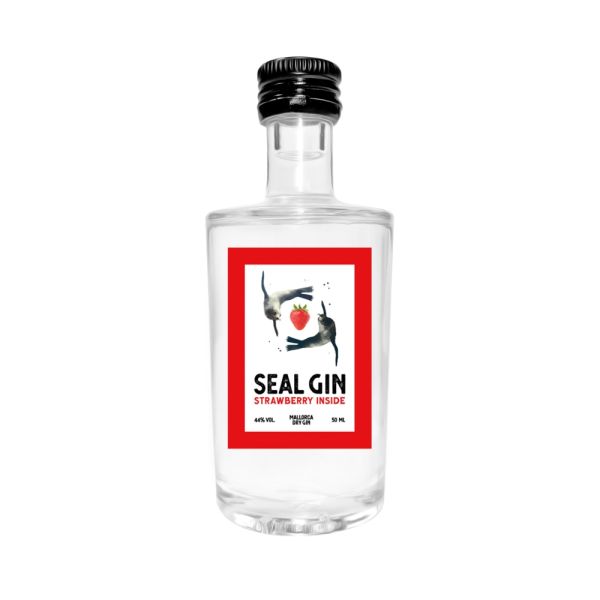 Seal Gin Strawberry Inside Miniatur 0,05l