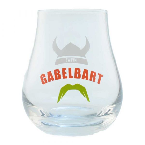Gabelbart Gin Glas