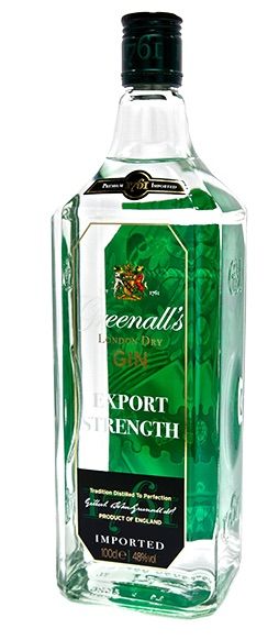 Greenall Export Strength Gin