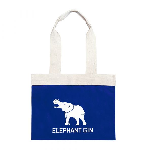 Elephant Gin Stofftasche blau