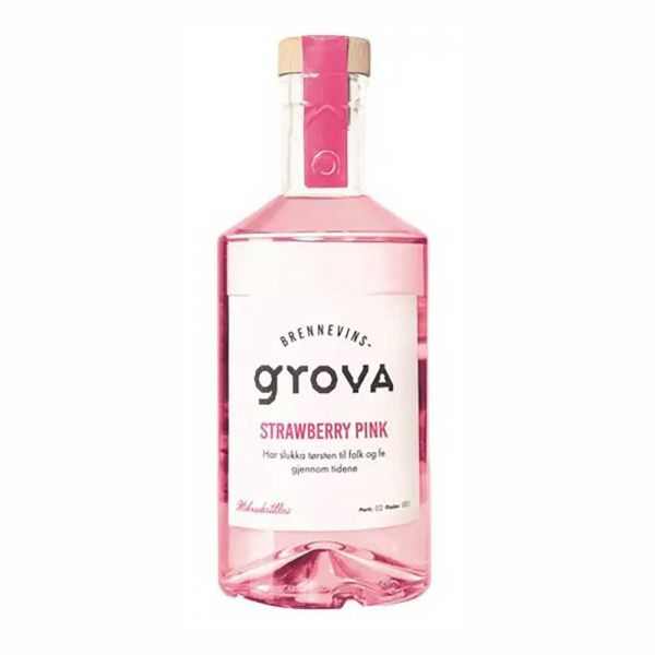 Brennevins-Grova Strawberry Pink Gin
