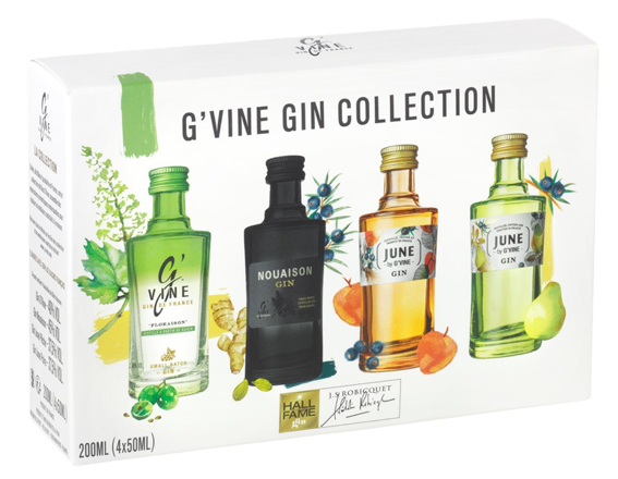 GVine Gin Collection 4 x 0,05 l