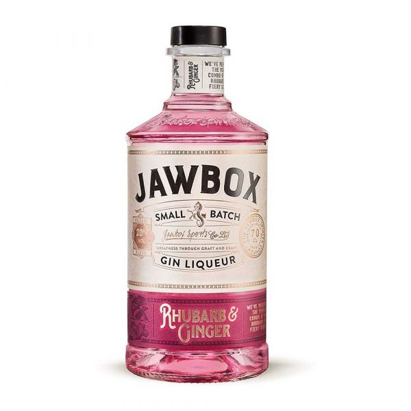 Jawbox Gin Liqueur Rhubarb & Ginger
