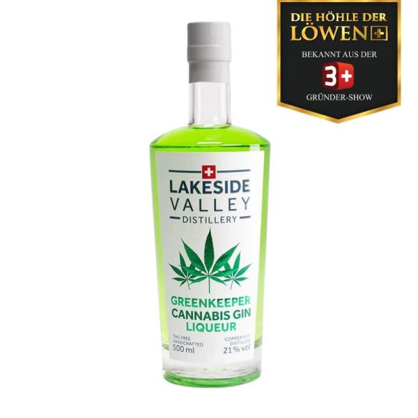 Lakeside Valley Greenkeeper Cannabis Gin Likör