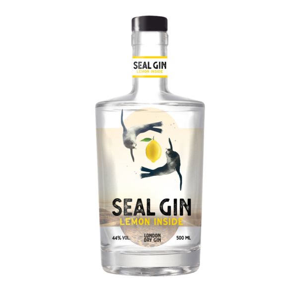Seal Gin Lemon Inside