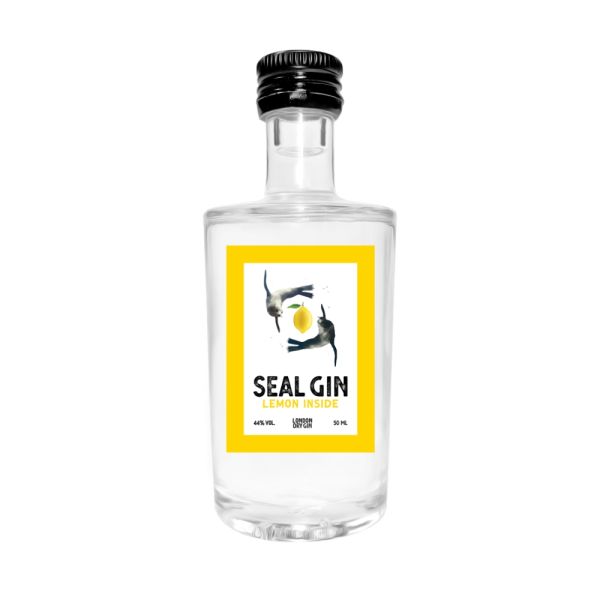 Seal Gin Lemon Inside Miniatur