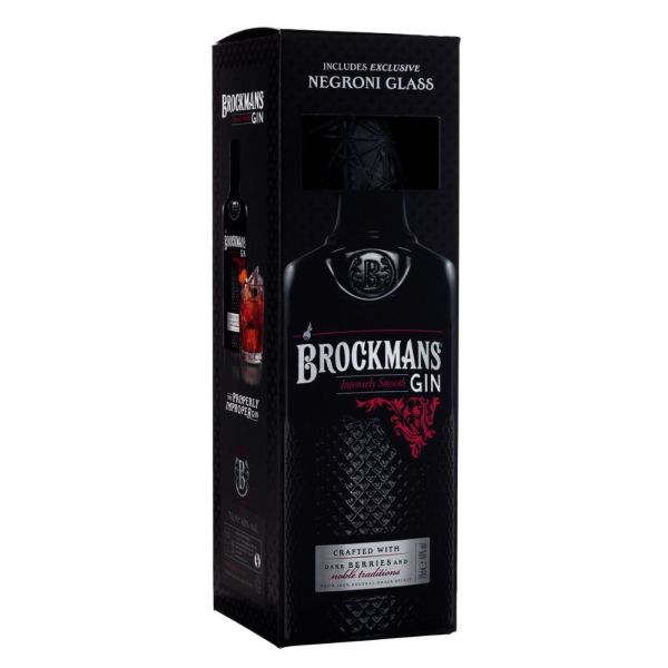 Brockmans Premium Gin mit Negroni Glas