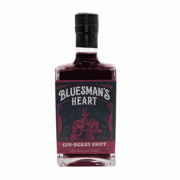 Bluesman's Heart Gin-Berry Shot