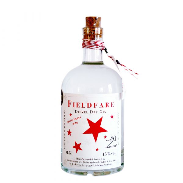 Fieldfare Diemel Dry Gin Weihnachts Edition
