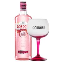 Gordon's Pink Premium Gin mit Glas